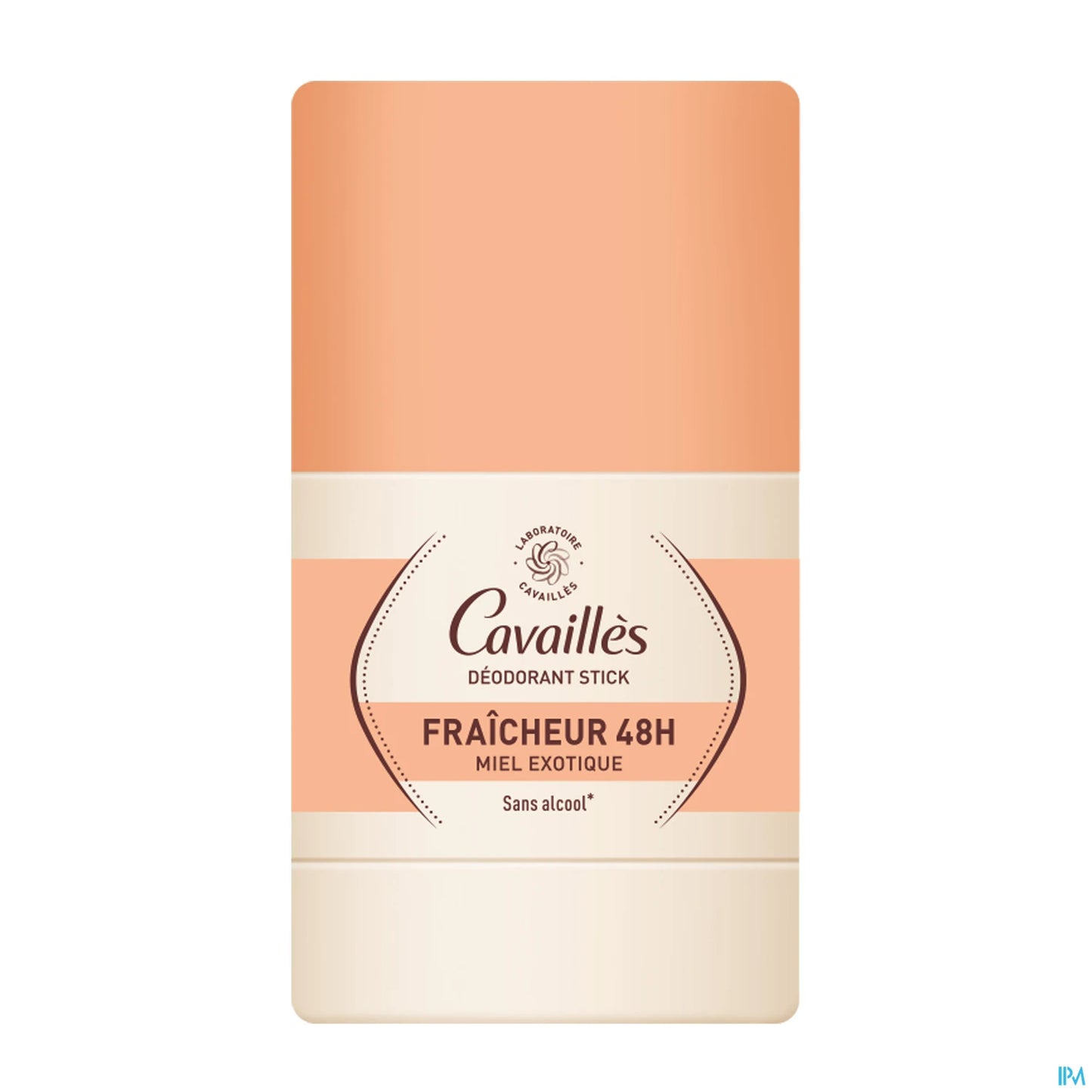 Cavaillès Déodorant Stick Fraîcheur 48H Miel 50 g