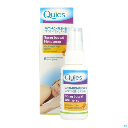 Spray orale antirussamento al gusto di miele e limone 70 ml