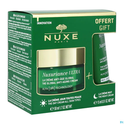 Nuxuriance Ultra Crème Anti-Âge Global Jour 50ml et Crème Nuit 15ml