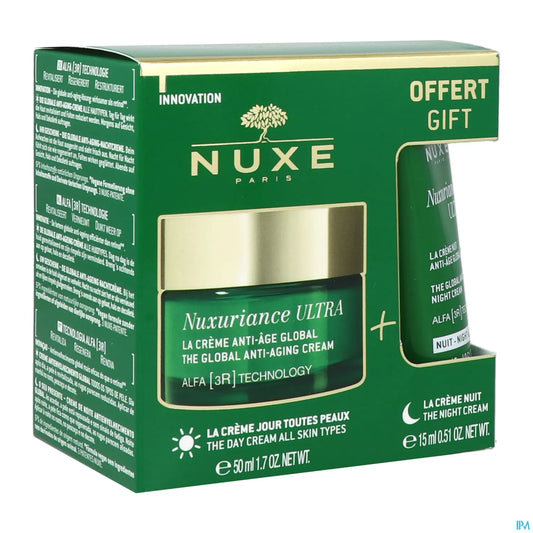Nuxuriance Ultra Crème Anti-Âge Global Jour 50ml et Crème Nuit 15ml