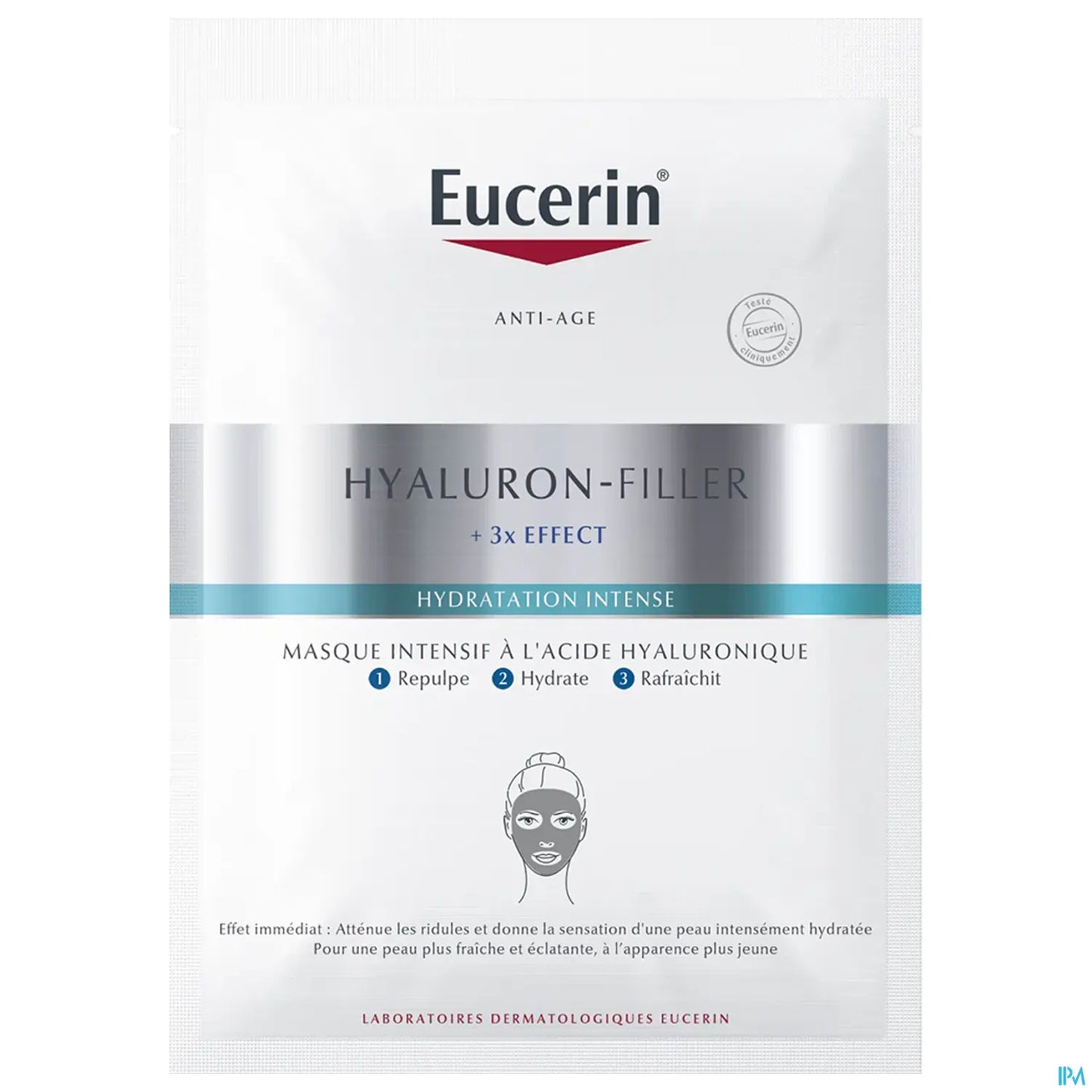 Hyaluron-Filler + 3x Effect Masque Intensif à l'Acide Hyaluronique 1 Masque