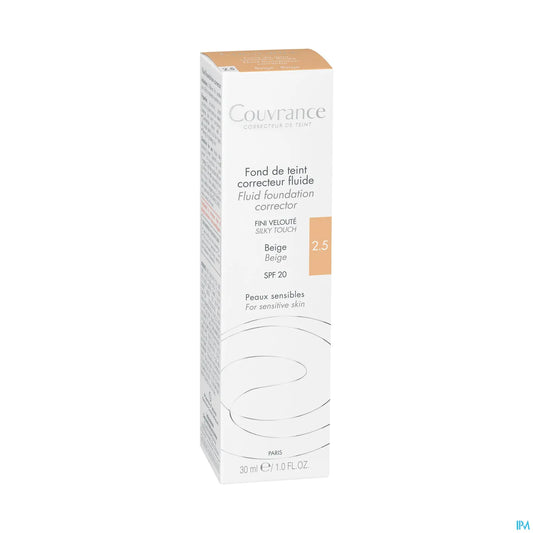 Couvrance Fond de Teint Correcteur Fluide Beige