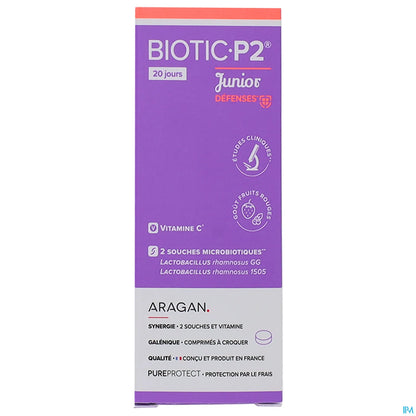 Biotic P2 Junior Defenses Scatola da 20 compresse