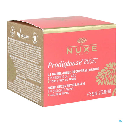 Crème Prodigieuse Boost Baume Huile Récupérateur Nuit 50 ml