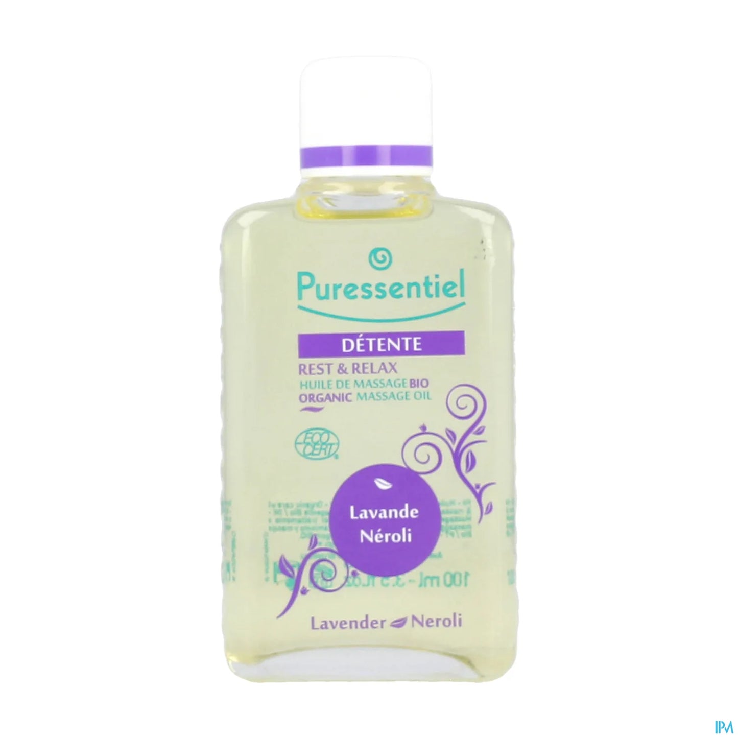 Detente Huile de Massage Bio Lavande Neroli 100ml