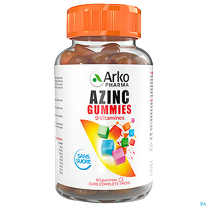 Azinc Gummies Adults 60 Gummies