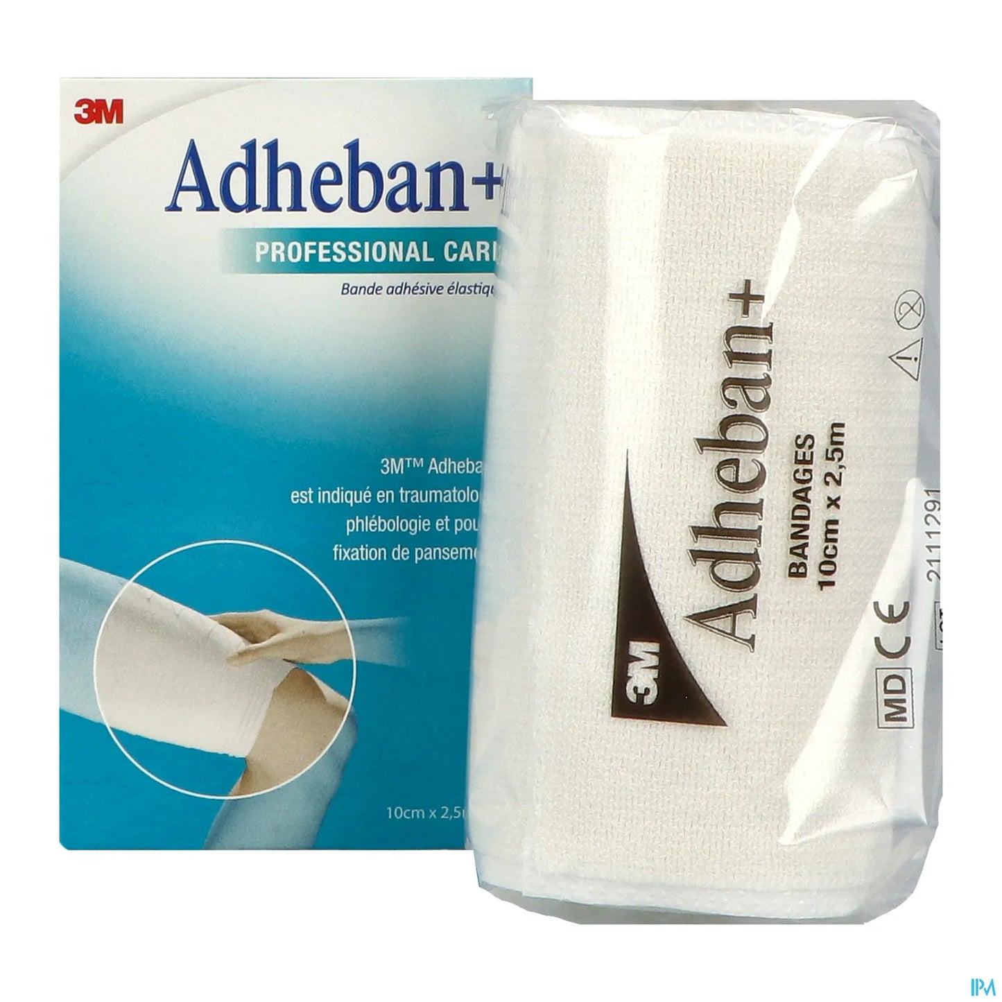 Adheban Plus Bande Élastique Adhésive 10cm x 2,5m