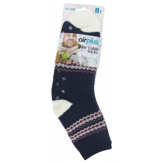 Aloe Cabin Socks Chaussettes Hommes Tribal Marine T41-46