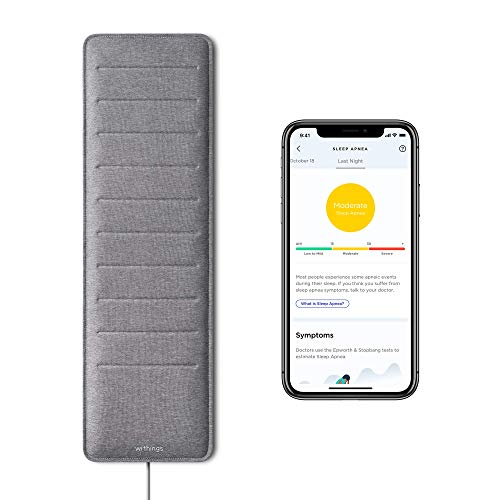 Sleep Analyzer Capteur de Sommeil Sous-Matelas Gris