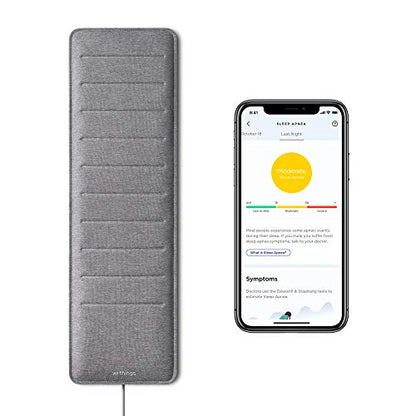 Sleep Analyzer Capteur de Sommeil Sous-Matelas Gris