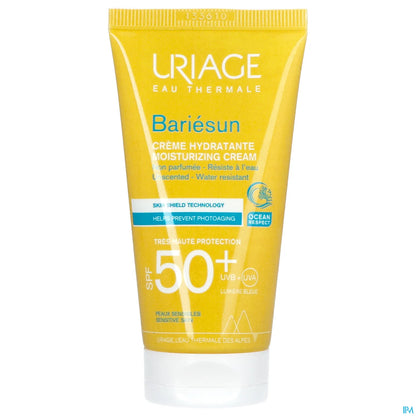 Bariésun Crème Hydratante Technologie Bouclier Cutané SPF50+ Sans Parfum 50ml