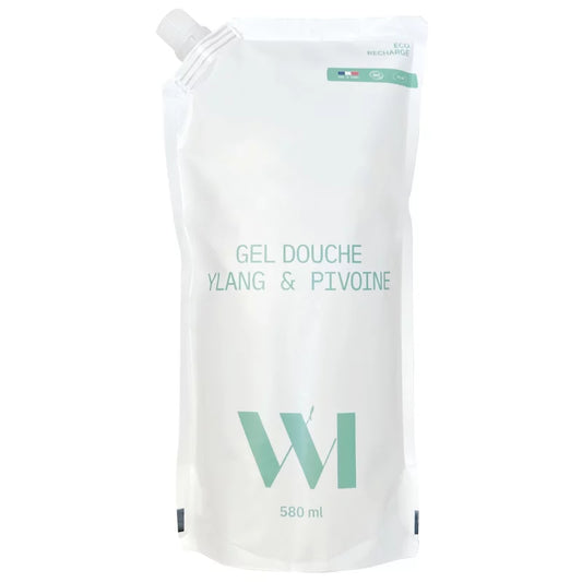 Recharge Gel Douche Ylang Pivoine 580ml