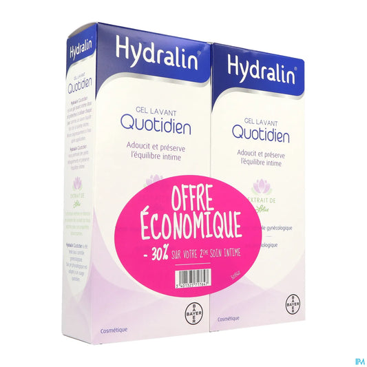 Quotidien Gel Lavant Lot de 2 x 400 ml