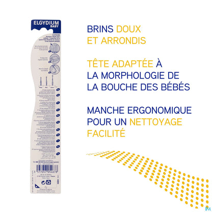 Brosse à Dents Bébé 0 à 2 Ans 1 unité