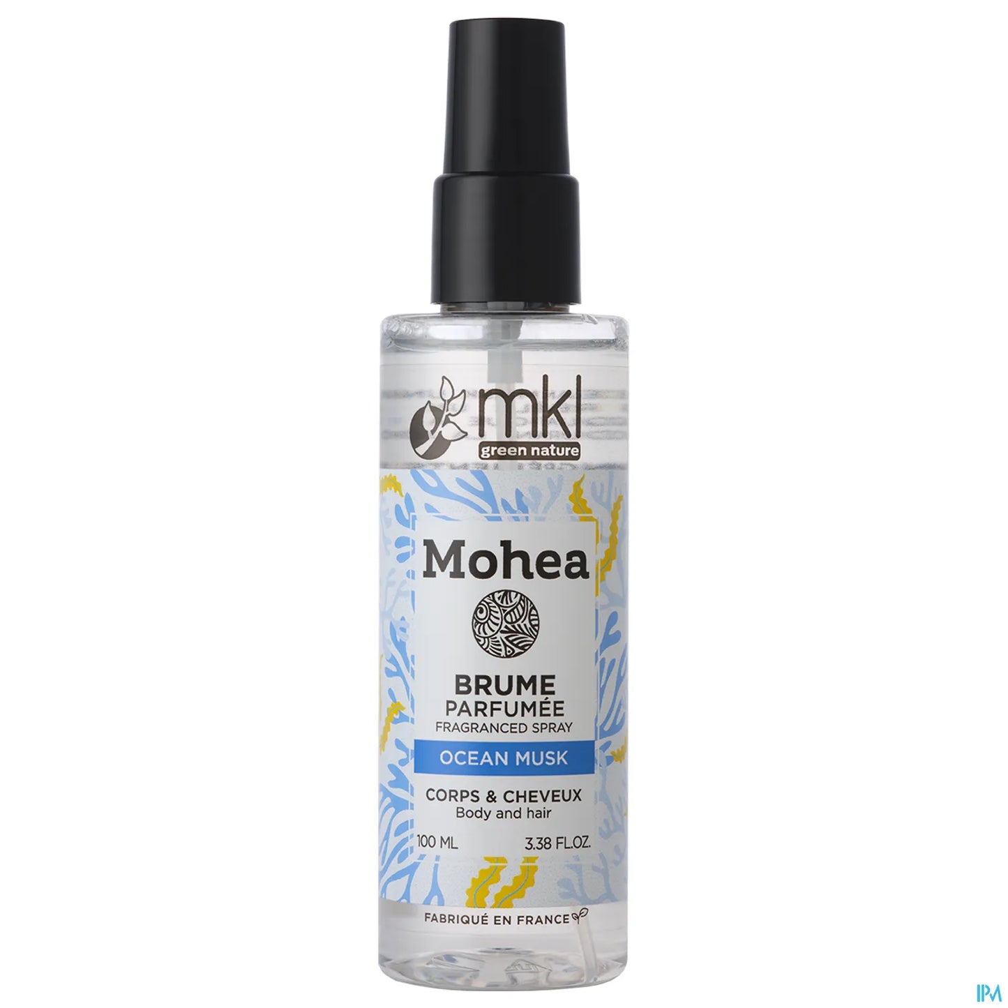 Green Nature Ocean Musk Spray profumato per capelli e corpo 100 ml