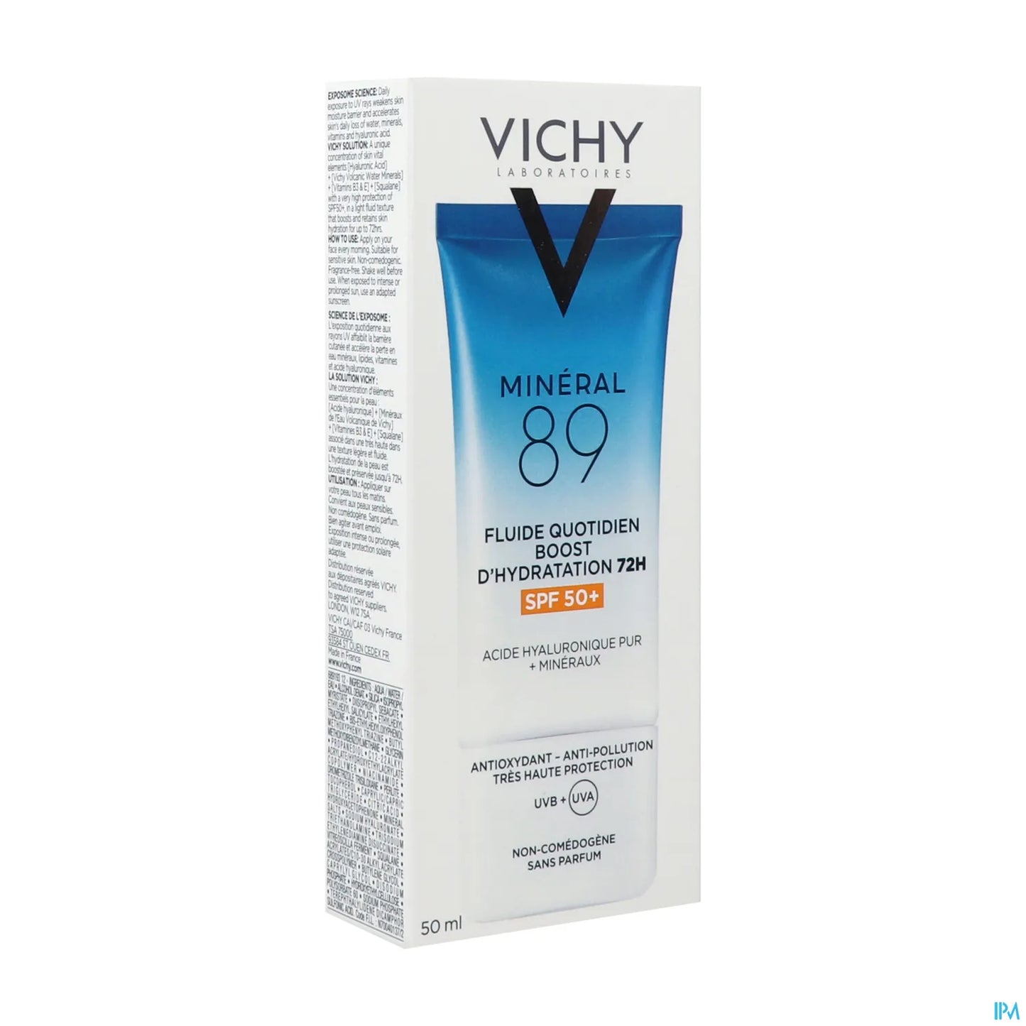 Minéral 89 Fluide Hydratant Quotidien SPF50+ 50ml