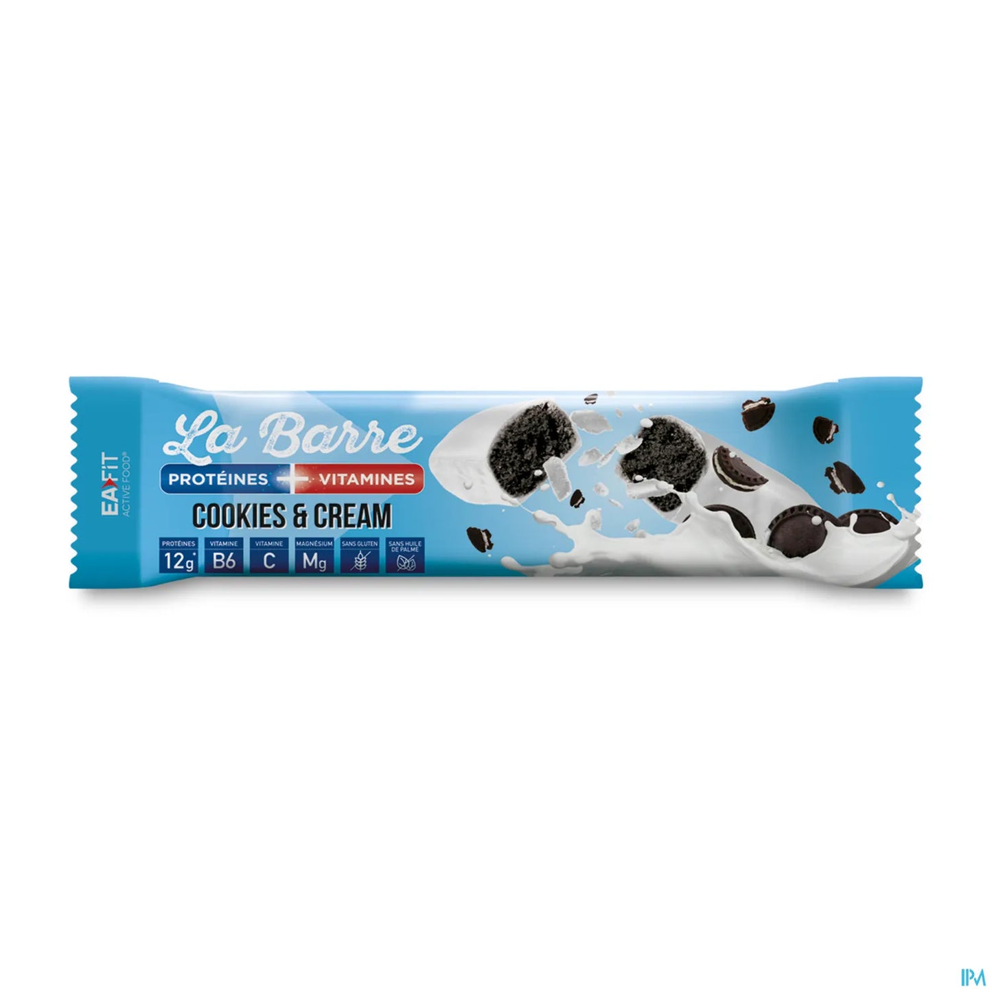 La Barre Protéines Vitamines Cookie Cream 49g
