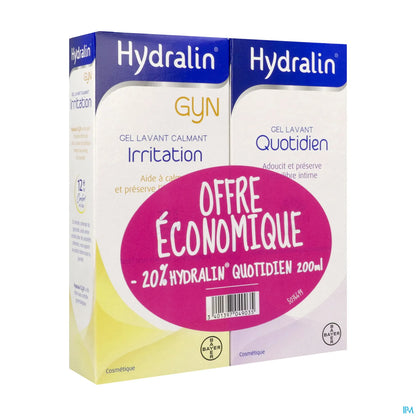 Quotidien et Hydralin Gyn 200 ml