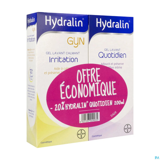 Quotidien et Hydralin Gyn 200 ml