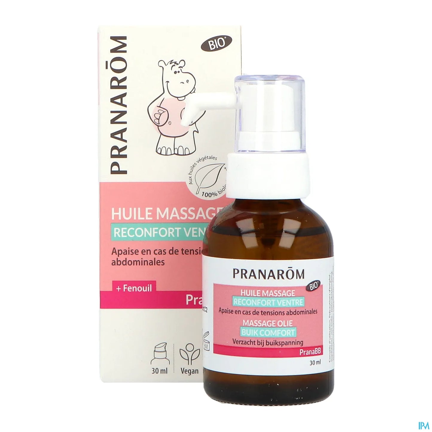 Huile de Massage Réconfort Ventre 30 mL