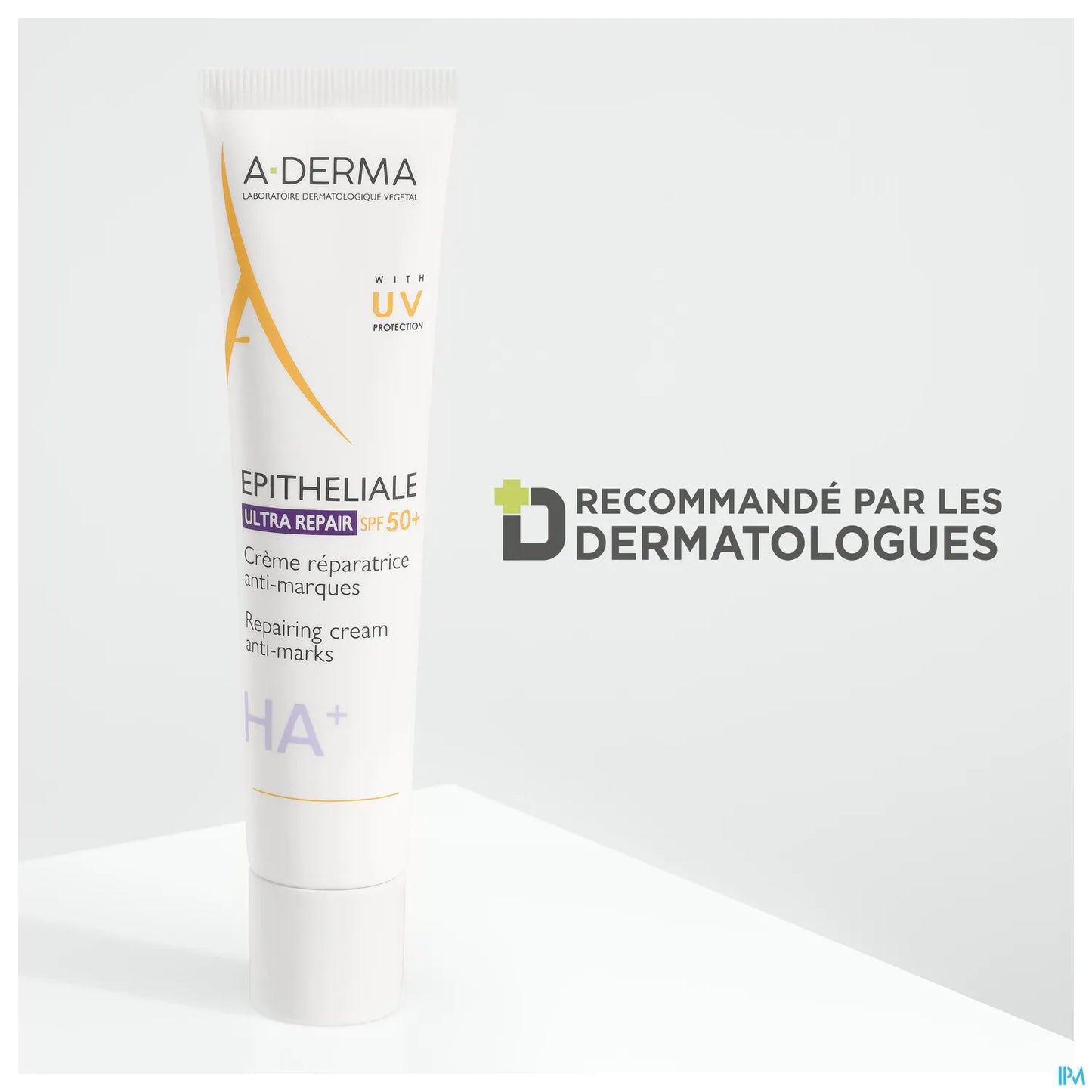 A Derma Epitheliale Ultra Repair Crème Réparatrice Solaire Facteur 50+ 100 mL