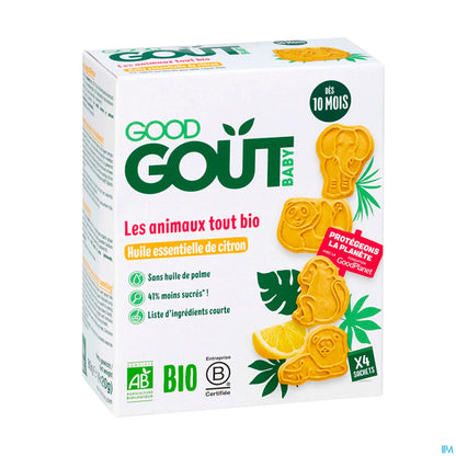 Lemon Animal Biscuits 80g