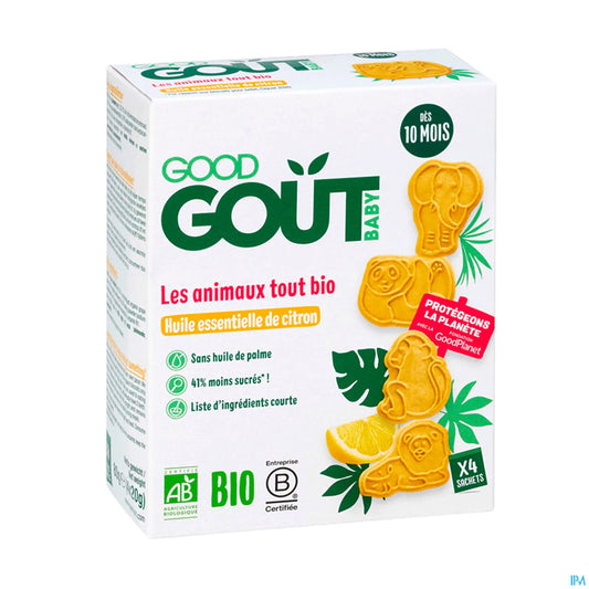 Lemon Animal Biscuits 80g