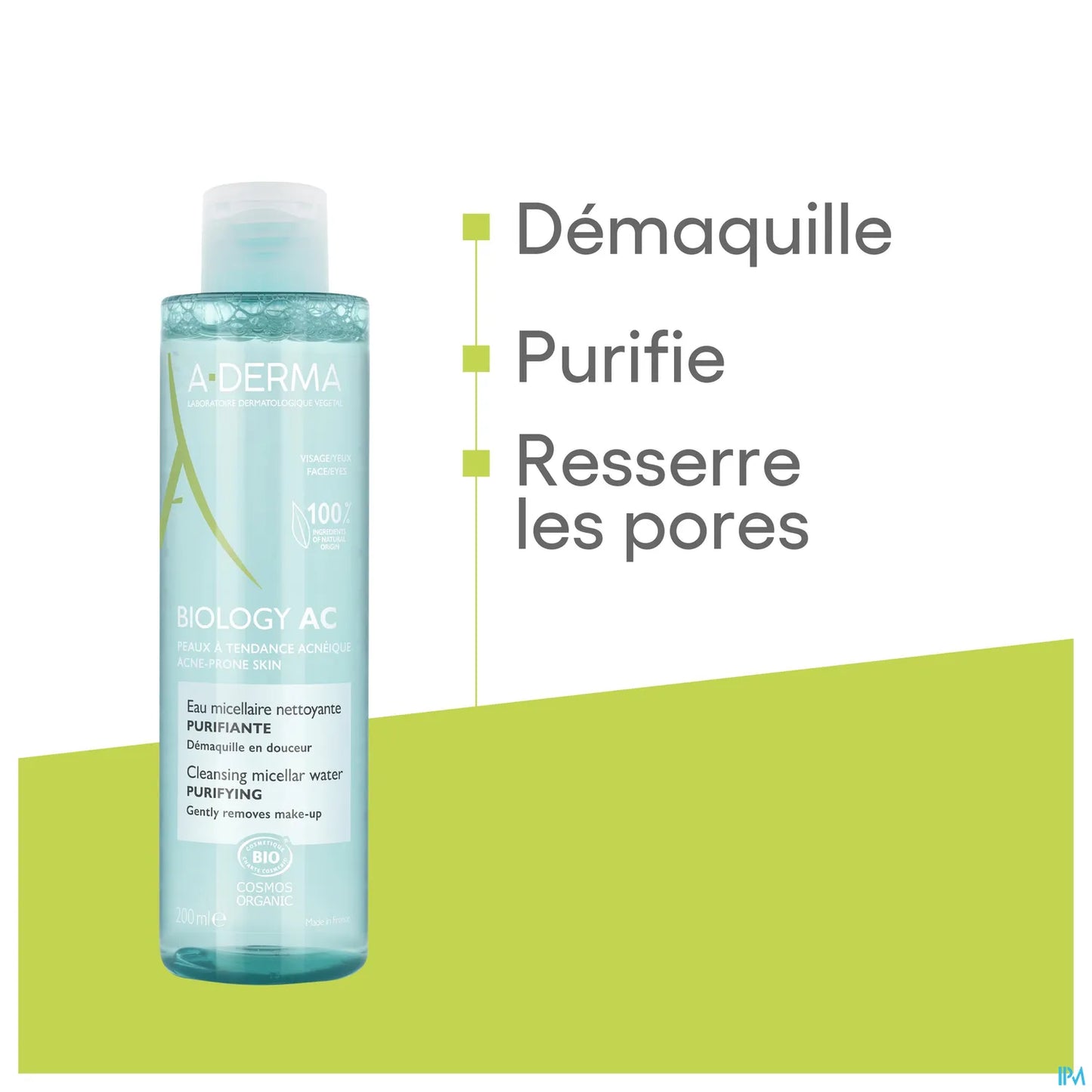 A Derma Biology AC Eau Micellaire Nettoyante Purifiante 200 mL