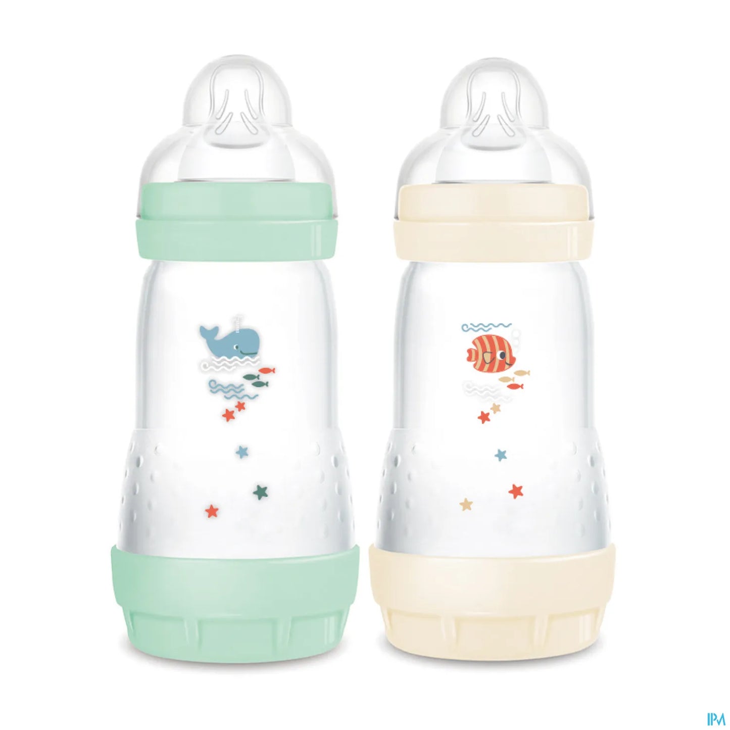 MAM Biberons Easy Start Anti Colique 260 mL x2 Débit 2