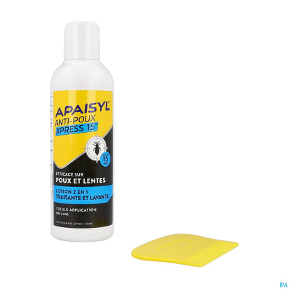 Anti-pidocchi Xpress 15 minuti 200 ml pettine