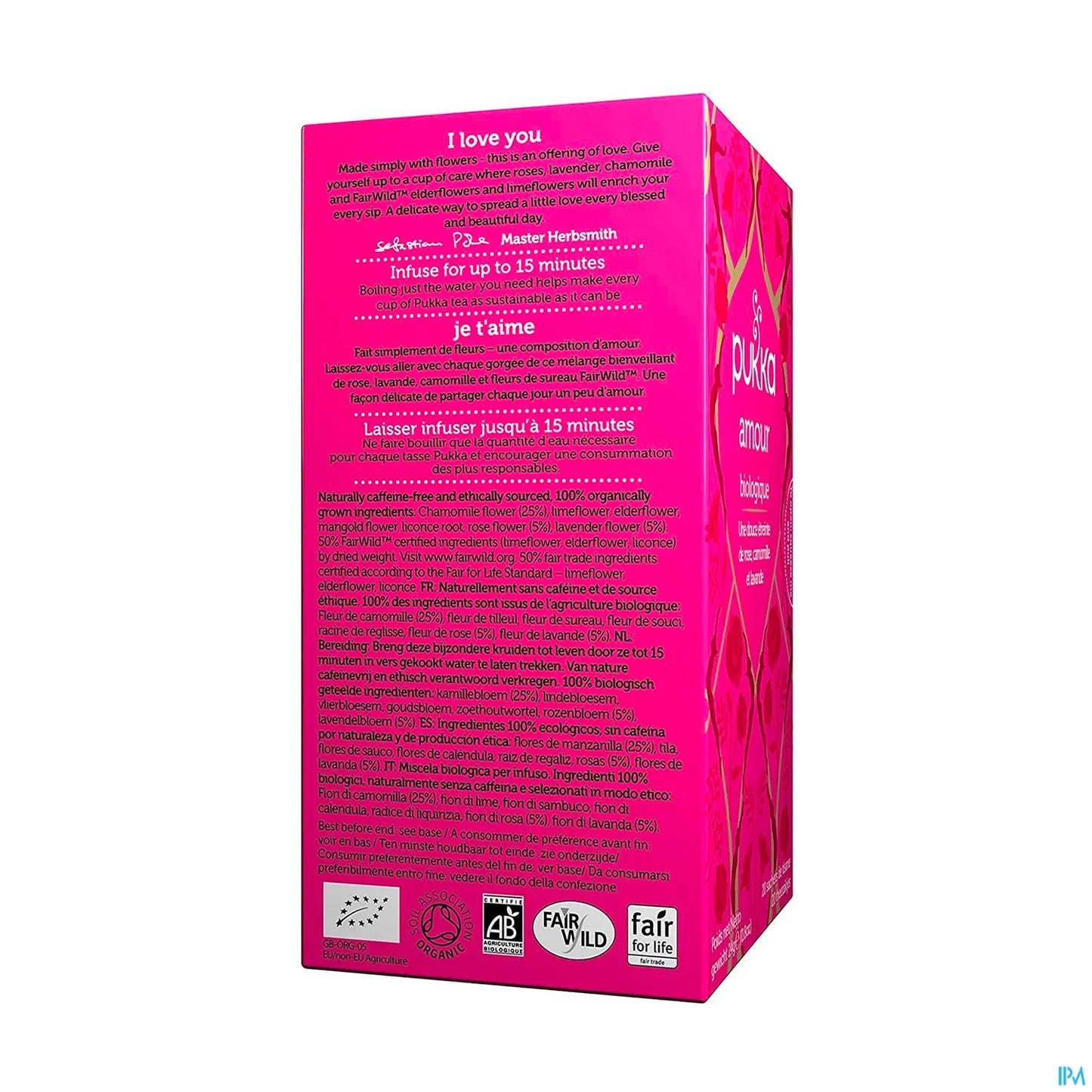 Infusion Amour 20 Infusettes