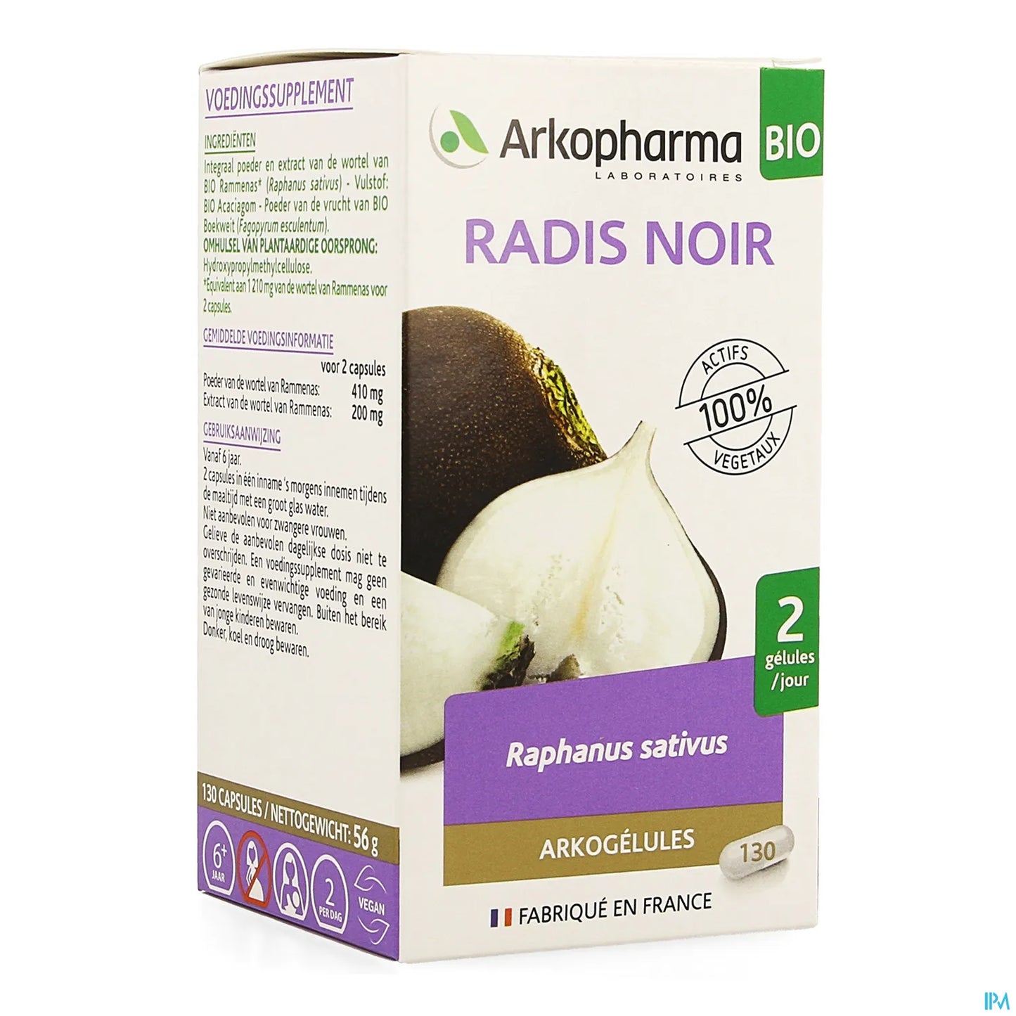 Arkogélules Bio Ravanello Nero 130 Capsule