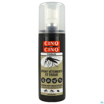 Anti-Moustiques Spray Vêtements et Tissus 100 ml