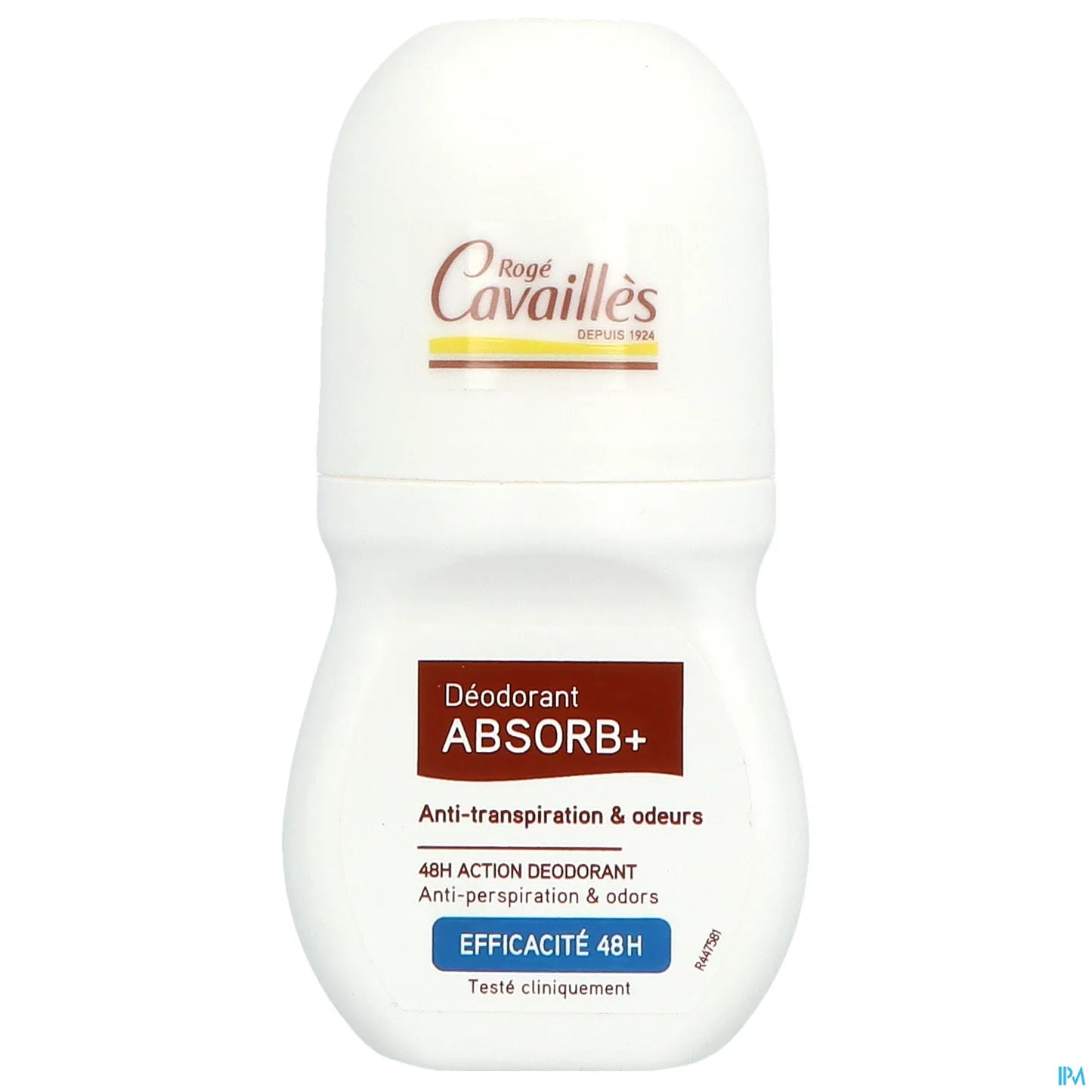 Rogé Cavaillès Déo Absorb+ Efficacité 48H Roll-on 50 ml