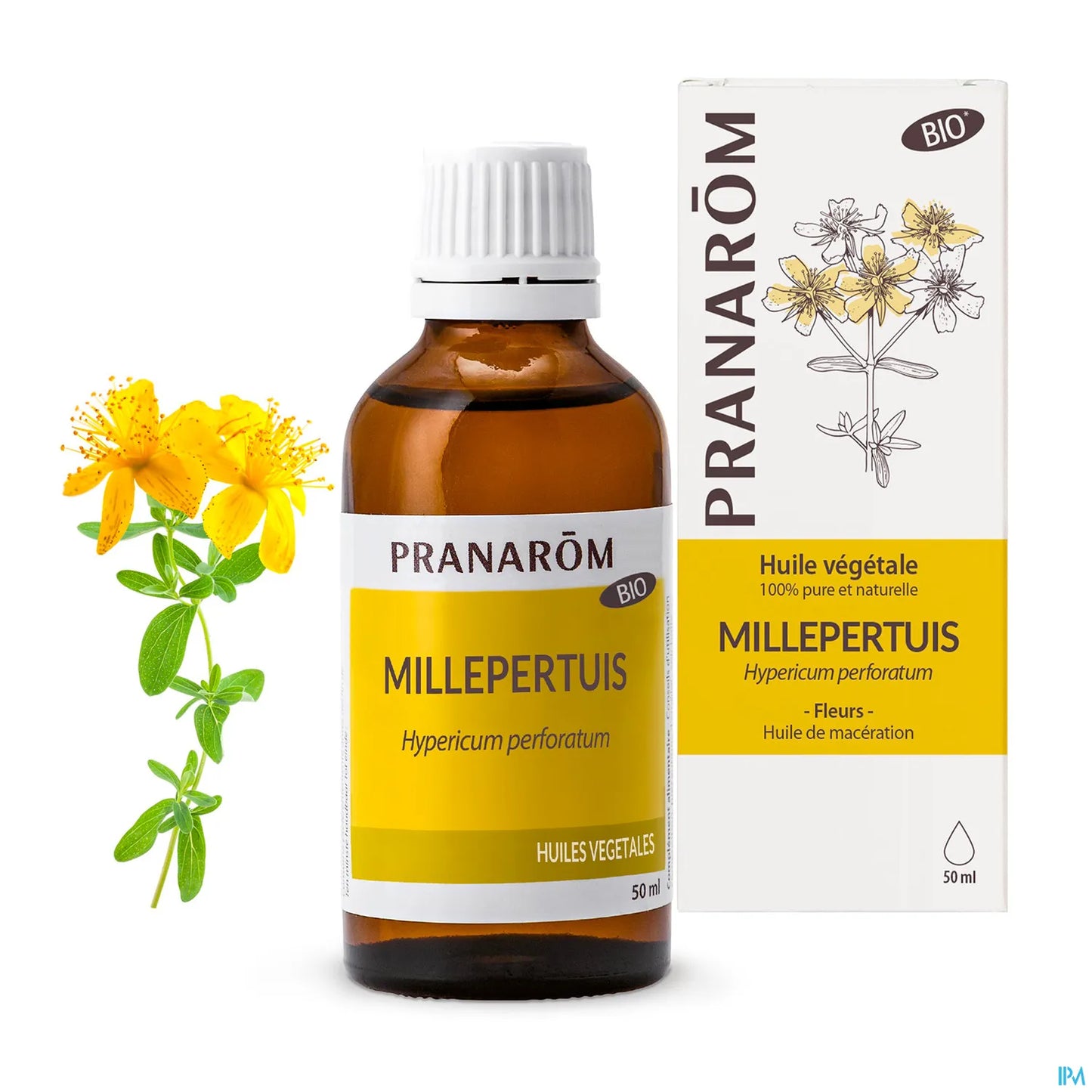 Huile Végétale Bio Millepertuis 50ml