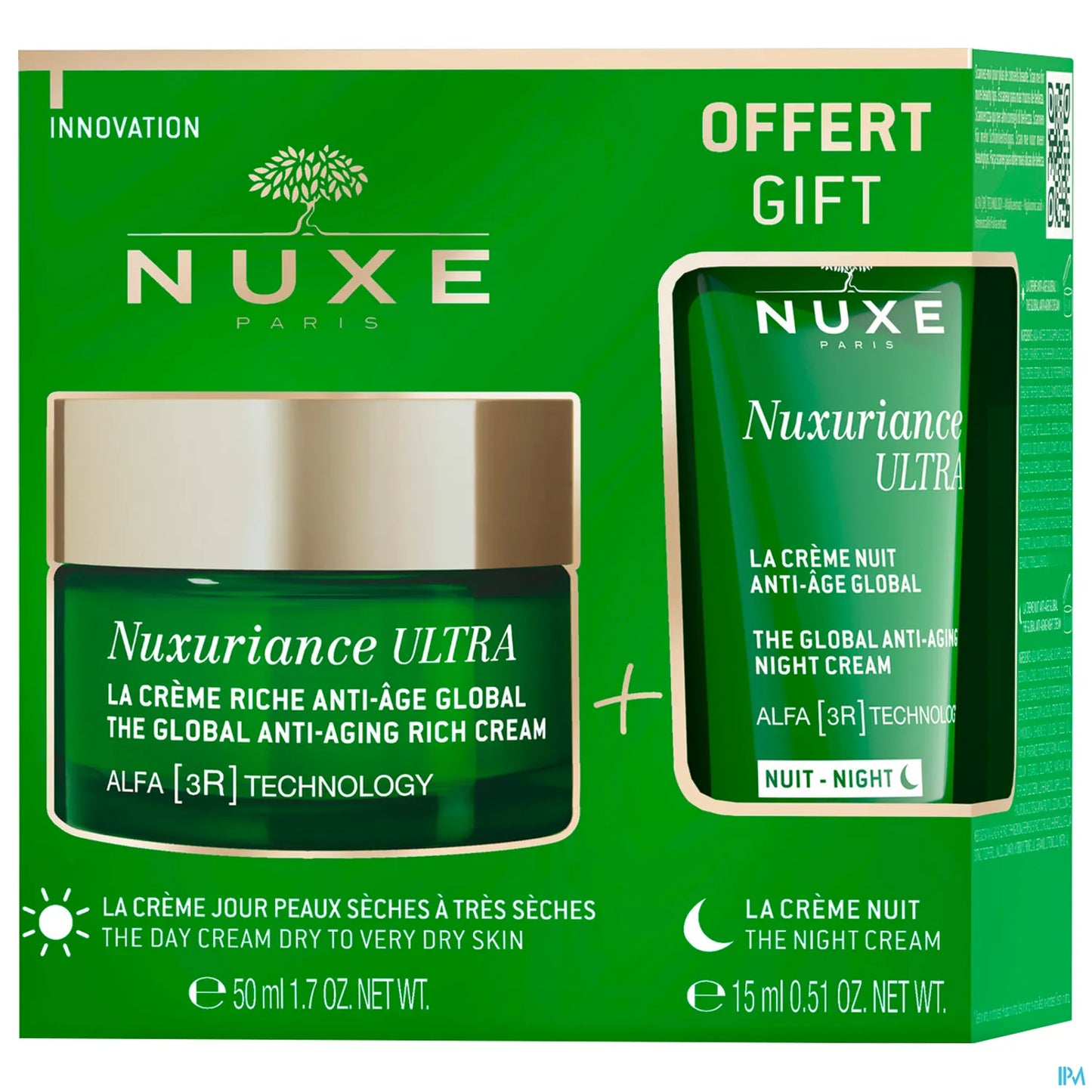 Nuxuriance Ultra Crème Riche Redensifiante 50ml + Mini Produit