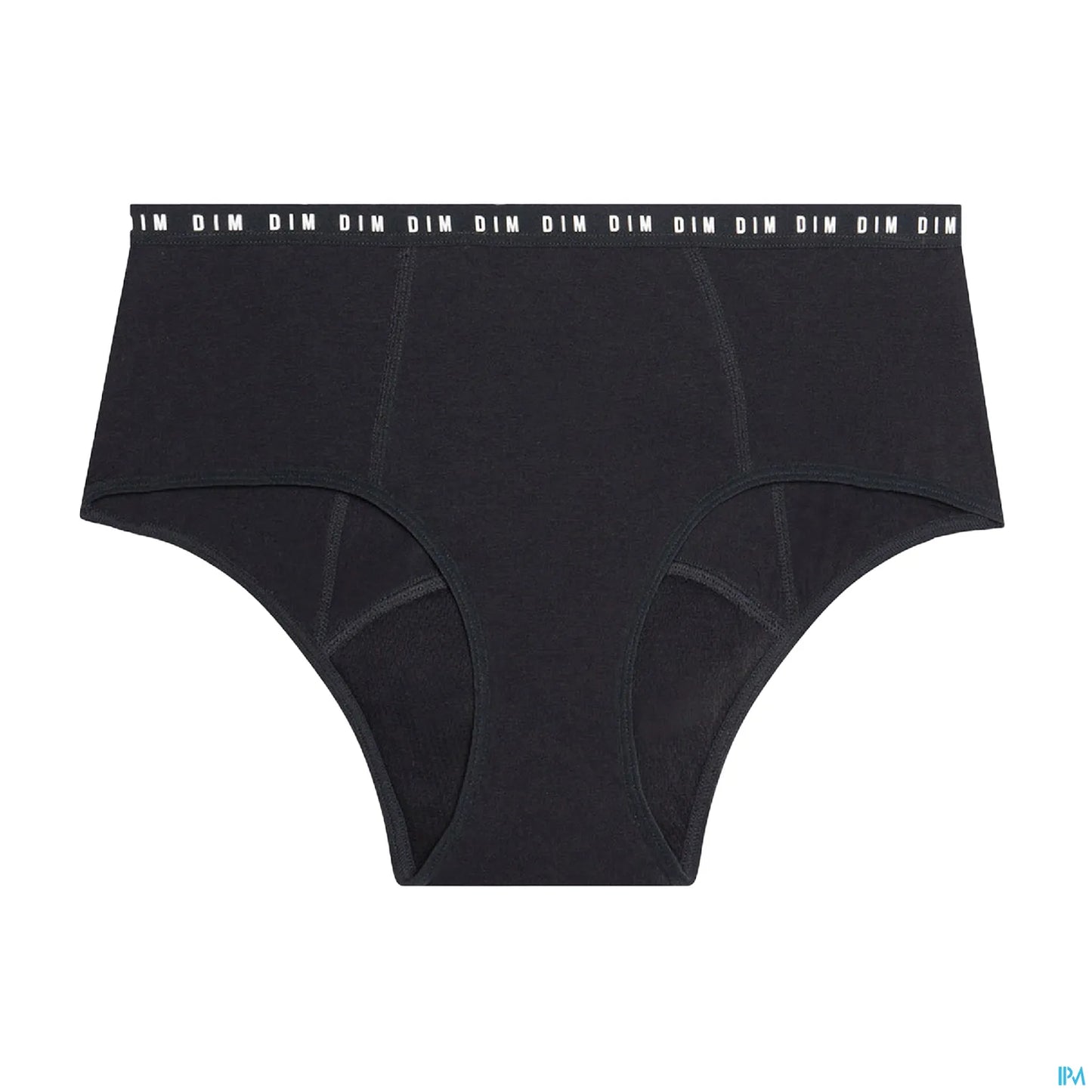 Organic Menstrual Boxer Heavy Flow Black Size 40/42