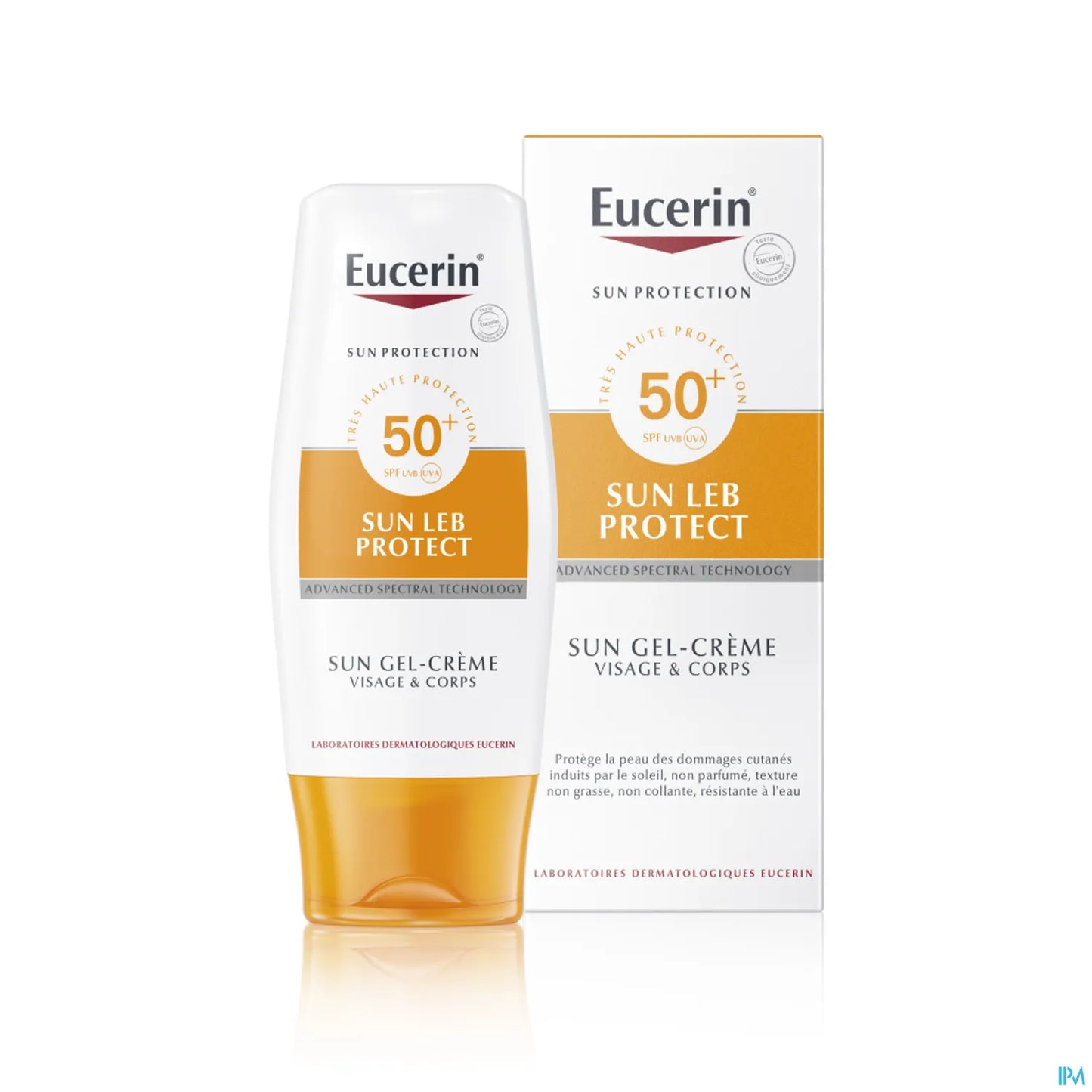 Eucerin Sun Protection Gel Crème Peaux Allergiques SPF 50 150 mL
