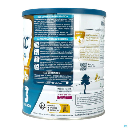 Doucéa Croissance 3 de 12 à 36 Mois 800g