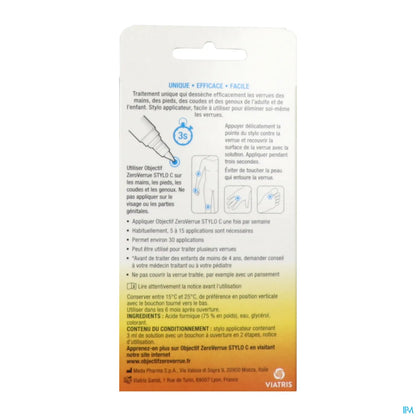 Objectif Zero Verrues Stylo 3 ml