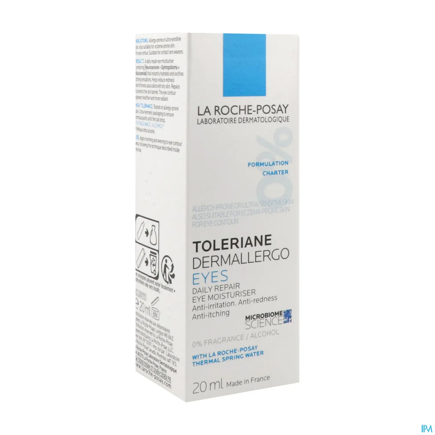 Toleriane Dermallergo Crème Yeux Pour Peaux Sensibles 20ml