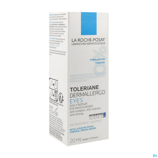 Toleriane Dermallergo Crème Yeux Pour Peaux Sensibles 20ml