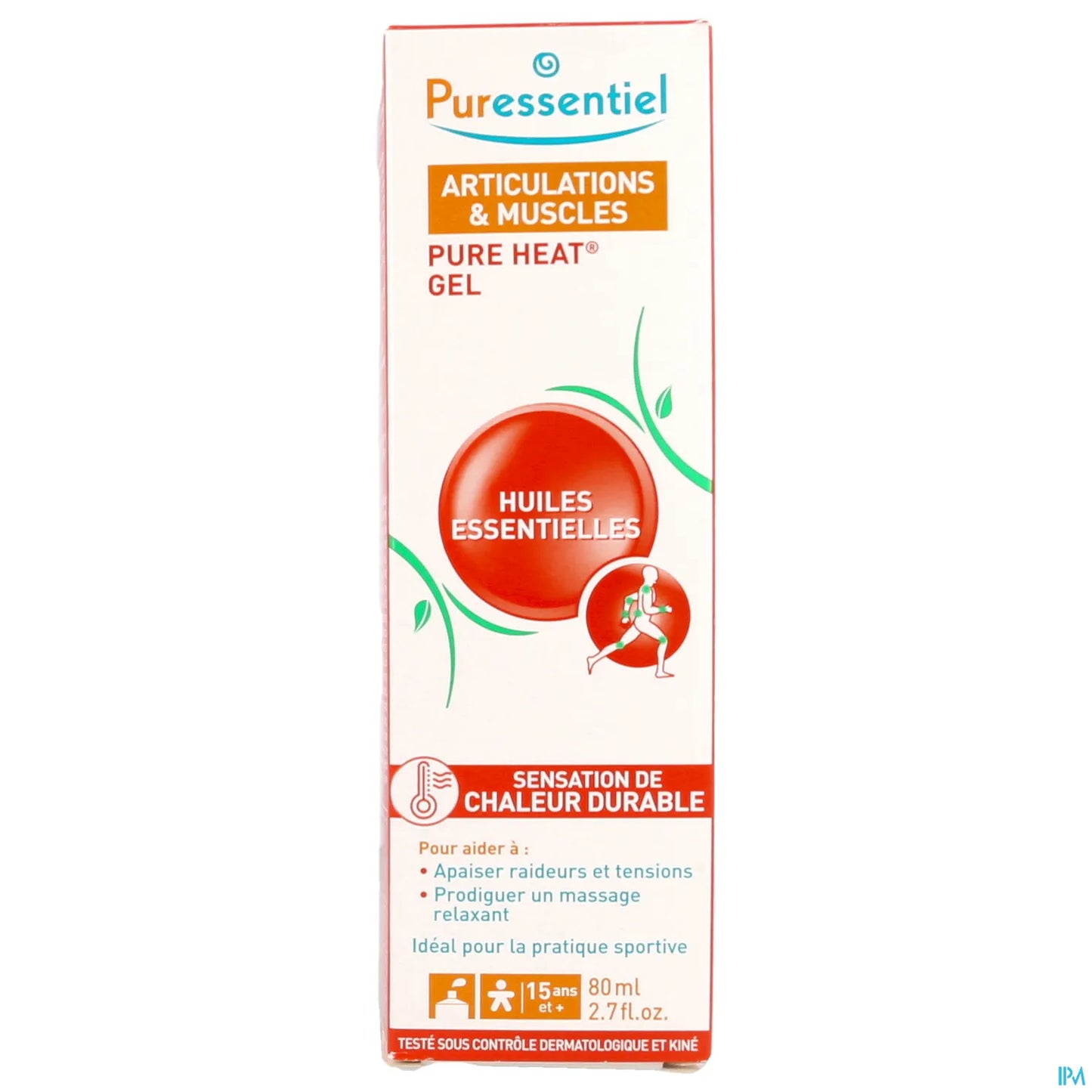 Gel riscaldante puro per articolazioni e muscoli 80 ml