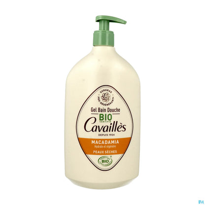 Gel da bagno e doccia all'olio di macadamia biologico Rogé Cavaillès 1L