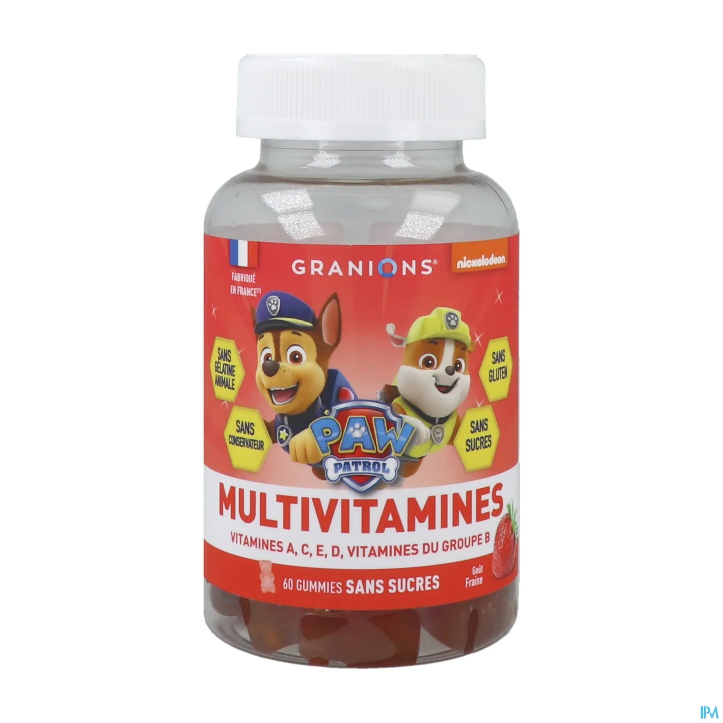 Kid Multivitamines Pat Patrouille 60 Gummies