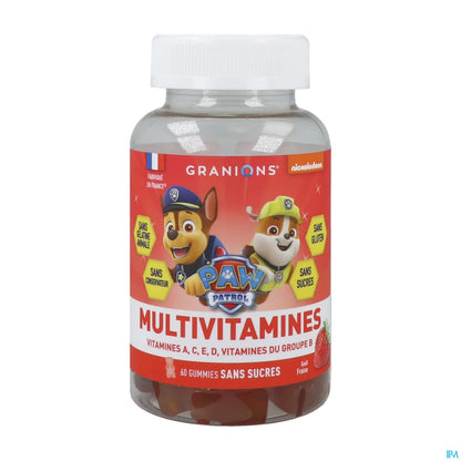 Kid Multivitamines Pat Patrouille 60 Gummies