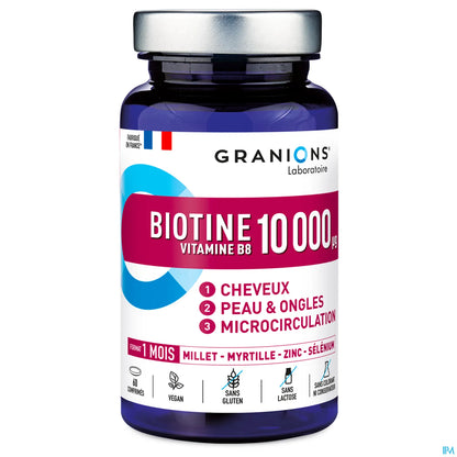Biotina 10000 µg 60 Compresse