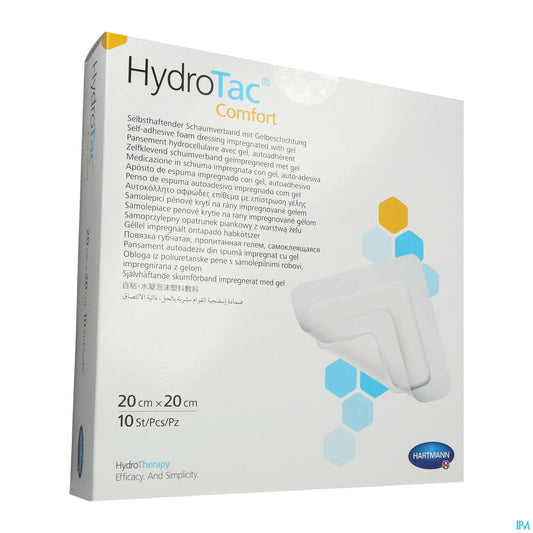 Hydrotac Comfort Pansement Adhésif 20 x 20 cm boîte de 10