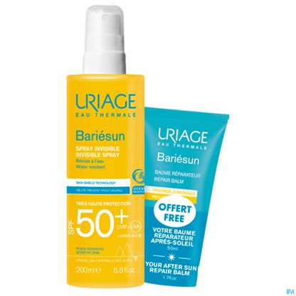 Bariésun Spray SPF50+ 200ml Avec Baume Réparateur 50ml Offert
