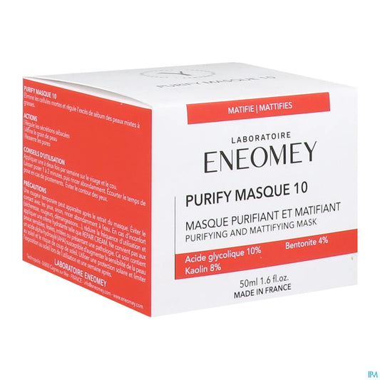 Purify Masque 10 Masque Purifiant Et Matifiant 50ml